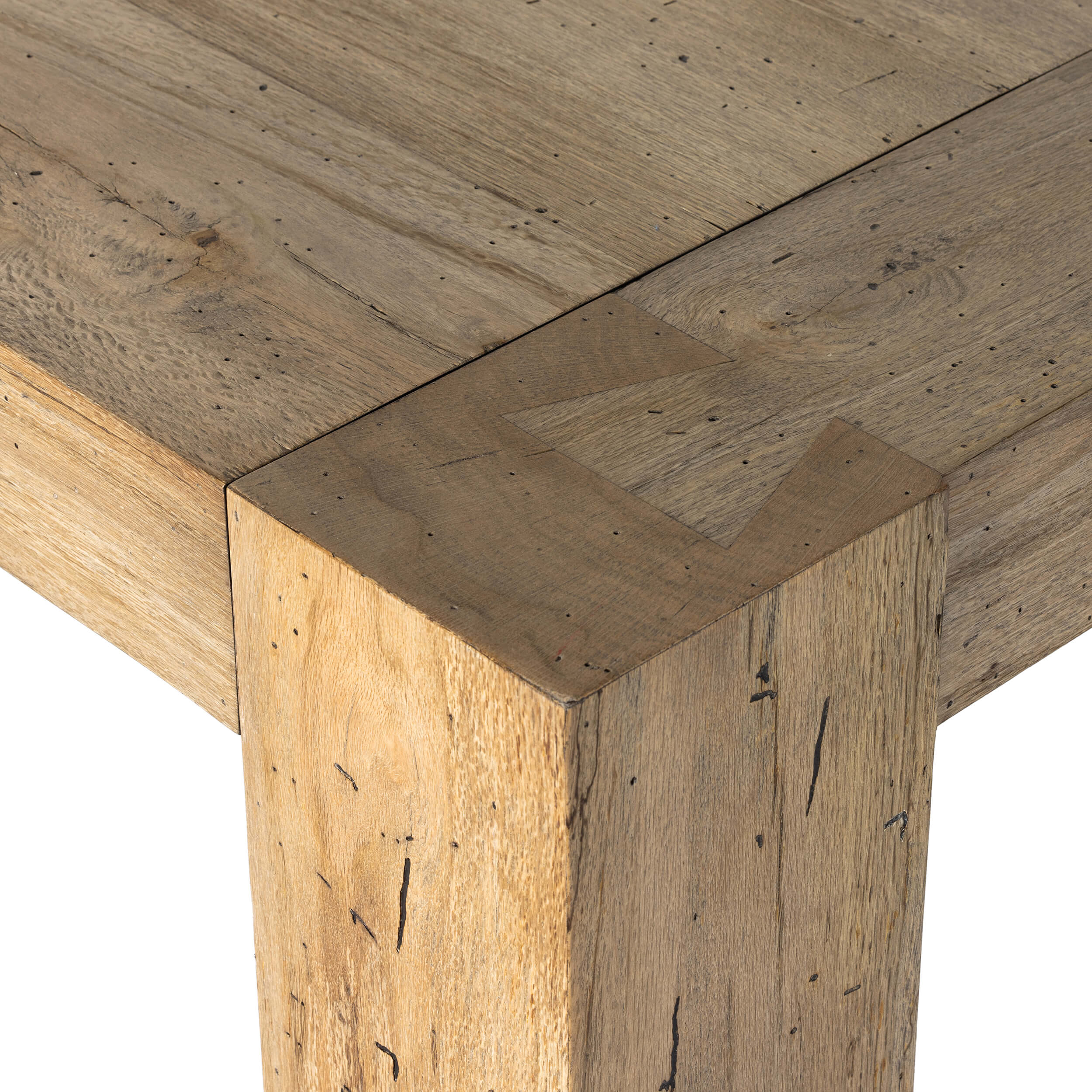 Abaso Dining Table, Rustic Wormwood by Four Hands - Image 4